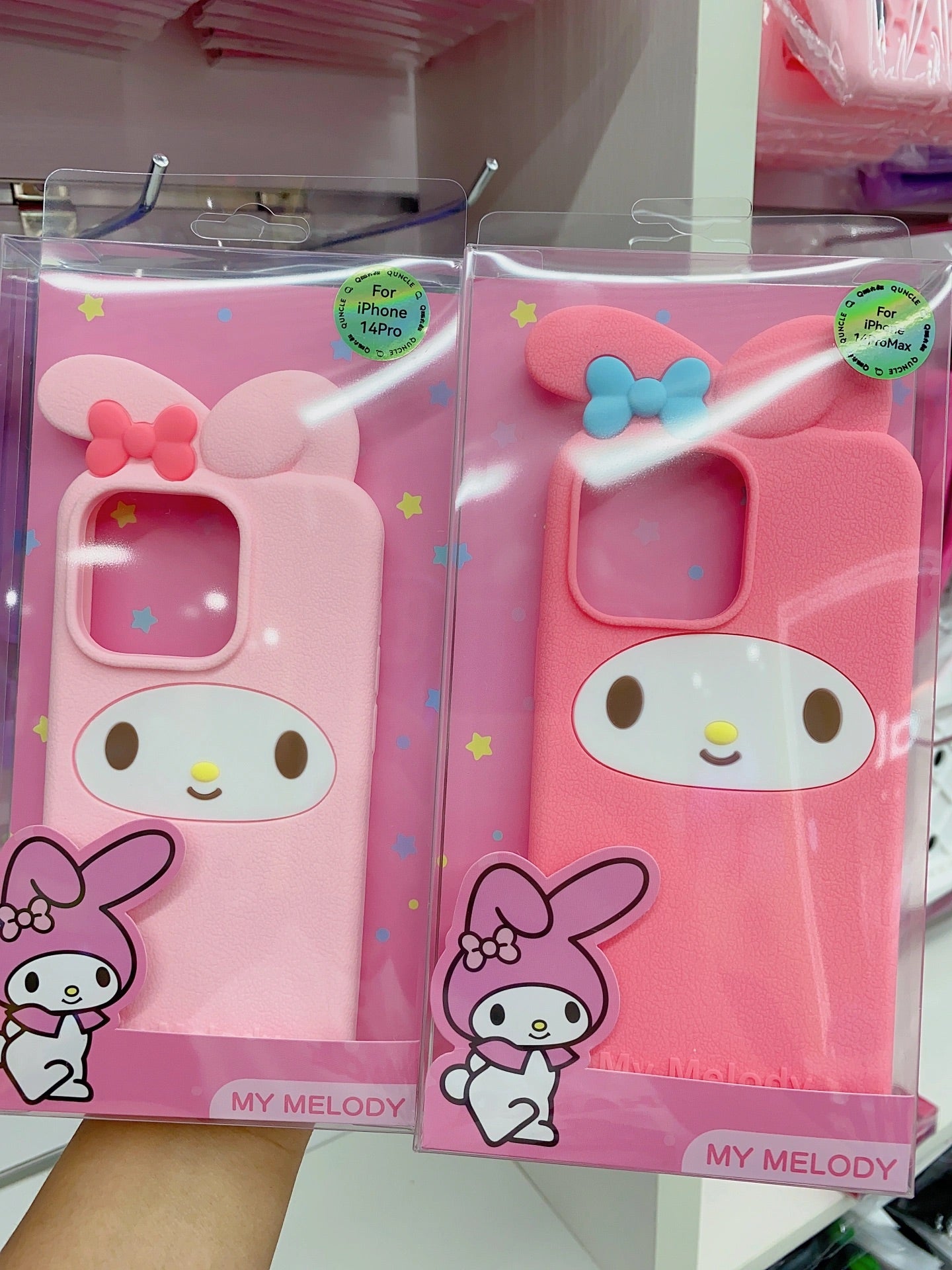 マイメロiPhoneケーススワロフスキー♡